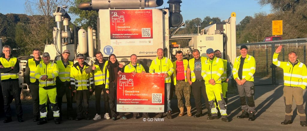 Teambild beim Ende der Messungen.