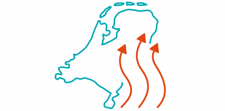Das Icon steht für die landesweite Erkundung.