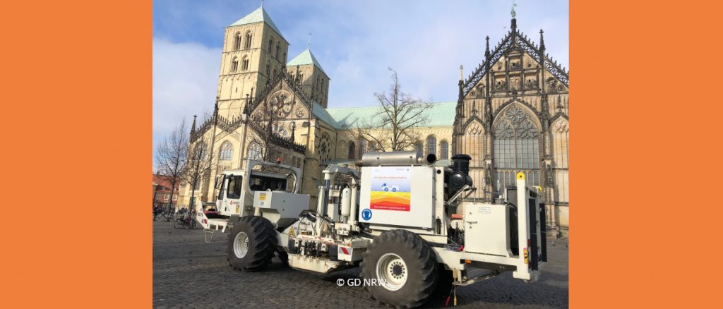 Vibro Truck zum Anfassen in Münster.