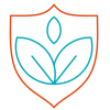 Das Icon zeigt ein Blatt in einem Wappen.