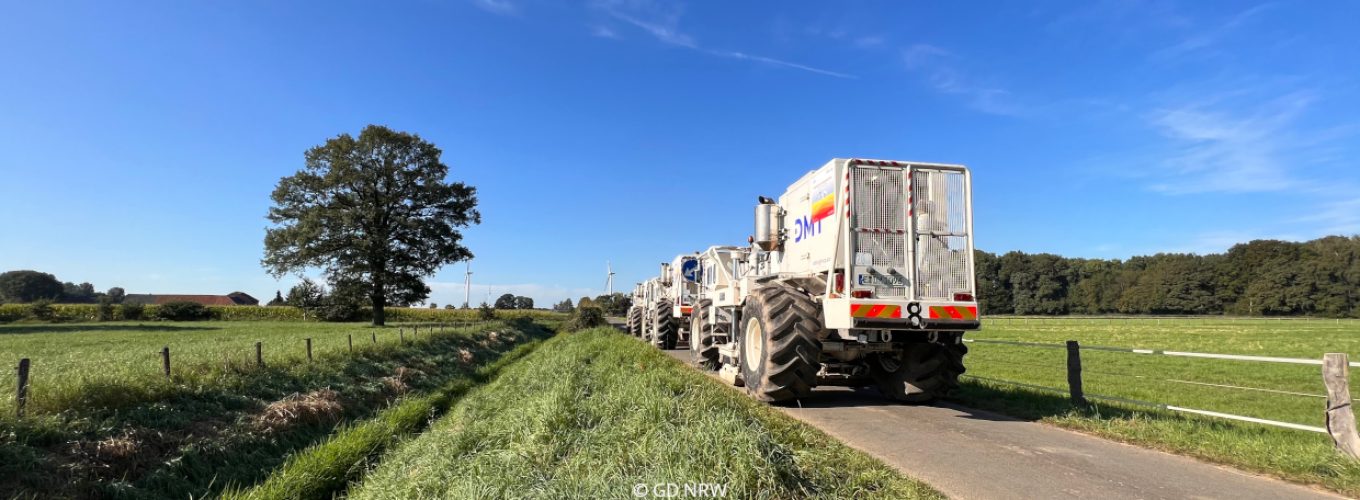 Vibro Trucks von hinten.